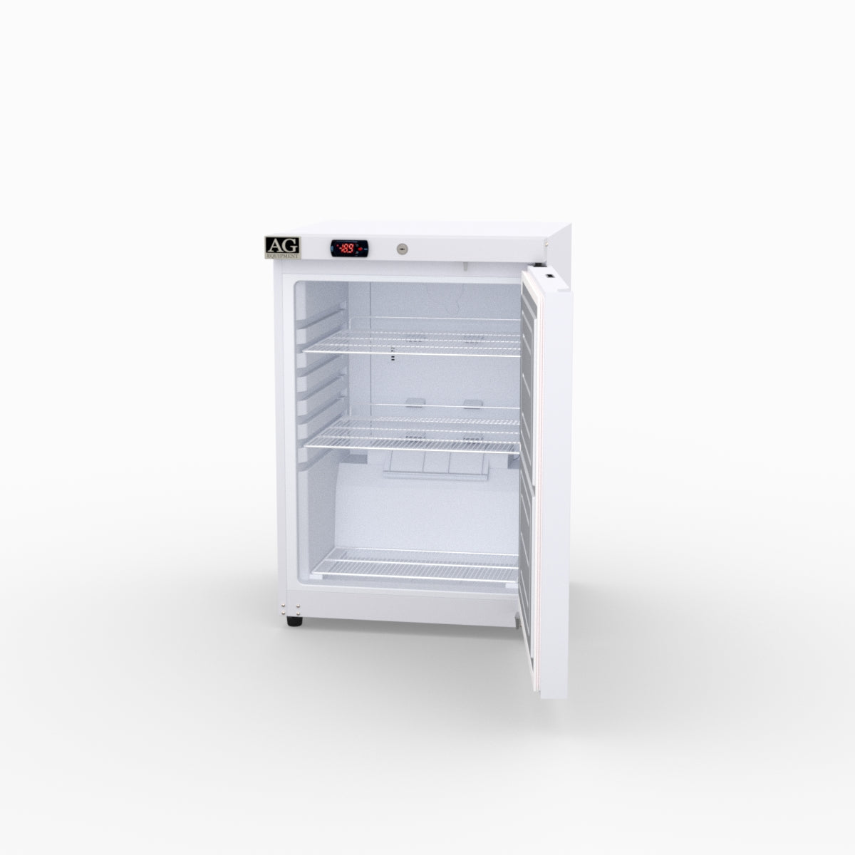 200L Underbench Single Door Light-Duty Ventilated Freezer