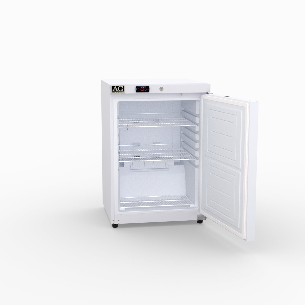 200L Underbench Single Door Ventilated Light-Duty Fridge