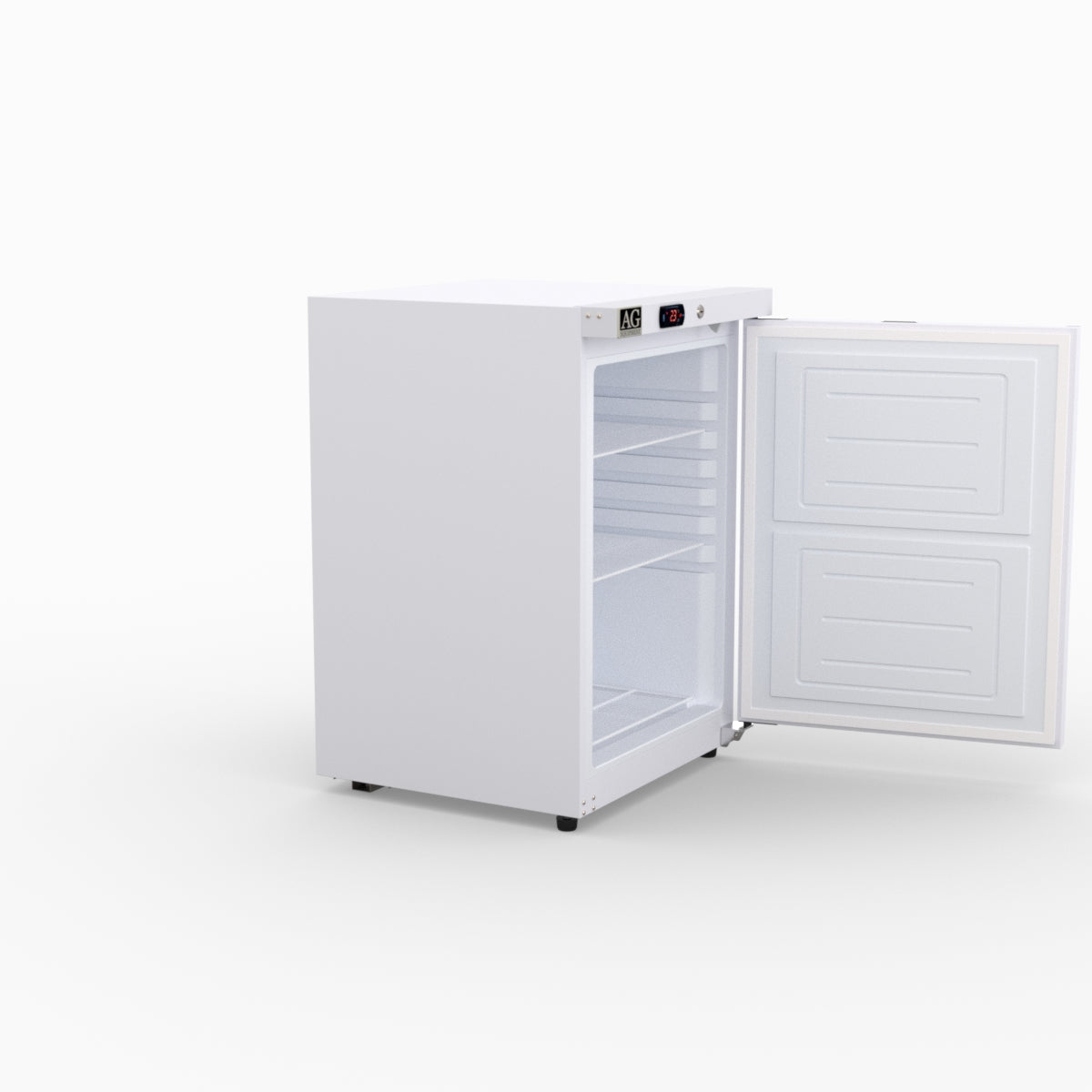 200L Underbench Single Door Ventilated Light-Duty Fridge