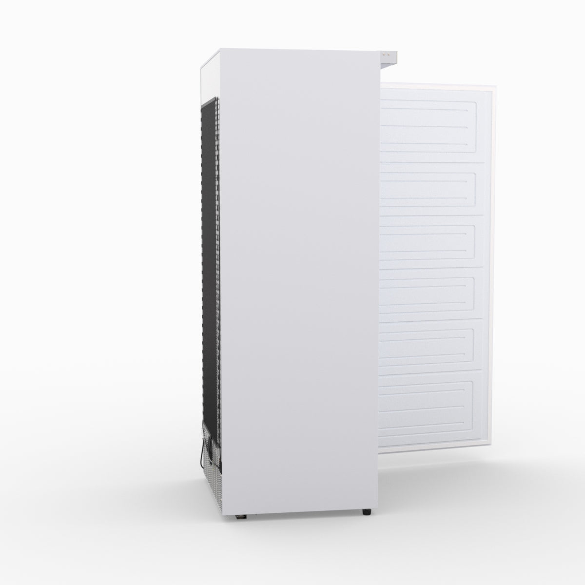 600L Upright Single Door Ventilated Light-Duty Fridge