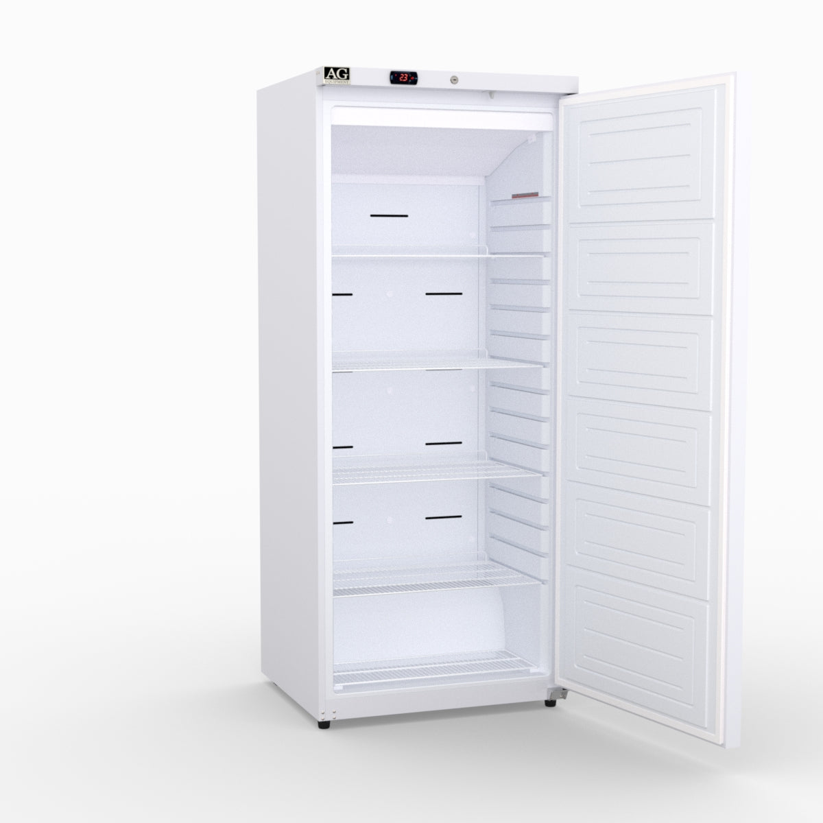 600L Upright Single Door Ventilated Light-Duty Fridge