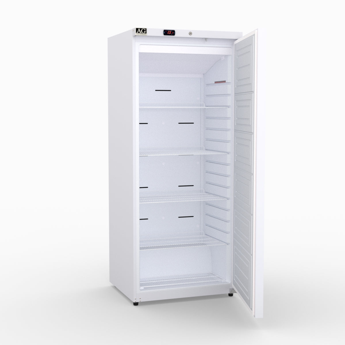 600L Upright Single Door Ventilated Light-Duty Fridge